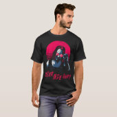 Johnny Silverhand Cyberpunk - Nooit Vervagen Weg T-shirt (Voorkant volledig)