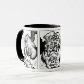 Johnny 'Toons Sketchbook 2017 Sketchbook CoffeeMug Mok (Voorkant links)