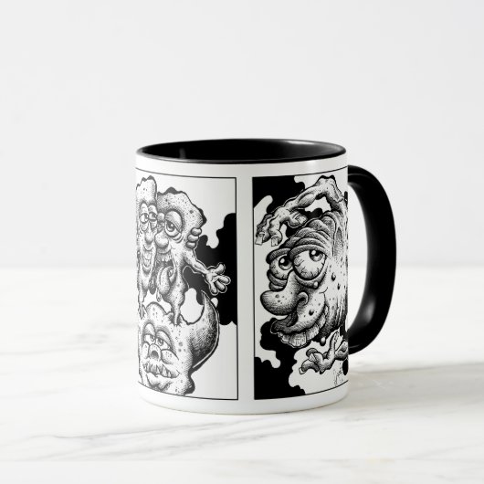 Johnny 'Toons Sketchbook 2017 Sketchbook CoffeeMug Mok (Voorkant rechts)