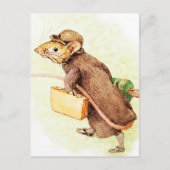 “Johnny Town-mouse” door Beatrix Potter Briefkaart (Voorkant)