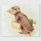 “Johnny Town-mouse” van Beatrix Potter Cadeaupapier (Vlak)