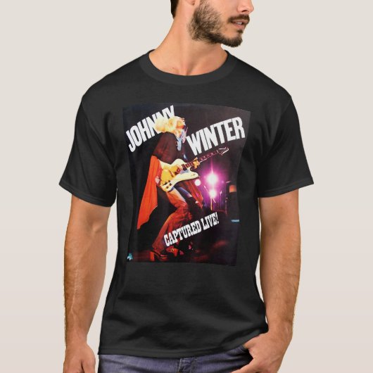 Johnny Winter T-shirt (Voorkant)