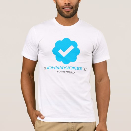 @JohnnyJonesIII - Geverifieerd T-shirt (Voorkant)