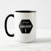 JOHNNY'S KAPPERSZAAL / Aanpasbare mok voor kappers (Links)