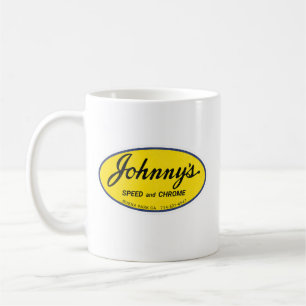 Johnny's Speed en Chrome vintage Koffiemok