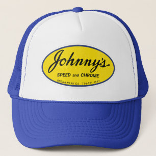Johnny's Speed en Chrome vintage Trucker Pet