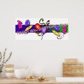 John's 60ste poster (Keuken)