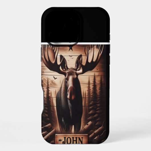 John's bos eland iPhone hoesje (Achterkant)