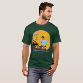 Johns Circle van mama T-shirt (Voorkant volledig)