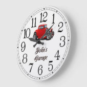 John's Garage Vintage Grote Klok (Hoek)