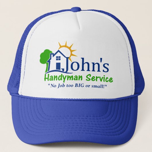 Johns Handyman Services Trucker Pet (Voorkant)