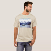 Johns Hopkins Glacier Basic Long Hoeve Raglan T-shirt (Voorkant volledig)
