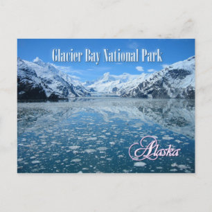 Johns Hopkins Glacier, Glacier Bay, Alaska Briefkaart