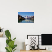 Johns Hopkins Glacier Panorama, Alaska Poster (Thuiskantoor)