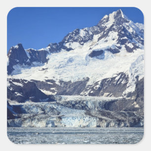 Johns Hopkins Gletsjer in Glacier Bay NP Vierkante Sticker