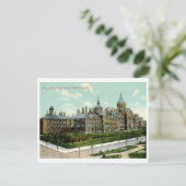 Johns Hopkins Hospital, Baltimore 1910  Briefkaart (Staand voorkant)