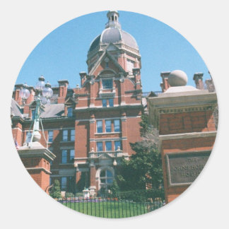 Johns Hopkins Hospital Ronde Sticker