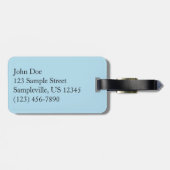 Johns Lake I in Glacier National Park Bagagelabel (Achterkant horizontaal)