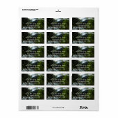 Johns Lake I in Glacier National Park Etiket (Full Sheet)