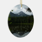 Johns Lake II in Glacier National Park Keramisch Ornament (Rechts)