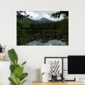 Johns Lake II in Glacier National Park Poster (Thuiskantoor)