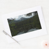 Johns Lake II in Glacier National Park Rechthoekige Sticker (Envelop)