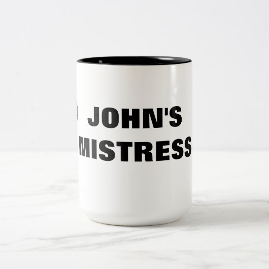 JOHN'S MISTRESS TWEEKLEURIGE KOFFIEMOK (Center)