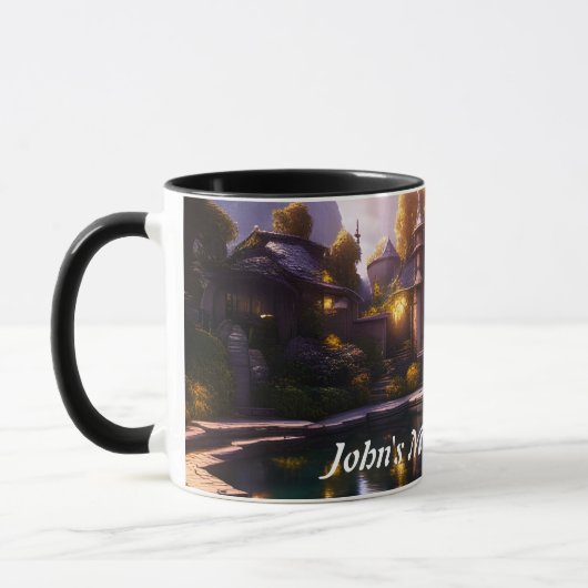 John's Morning Brew Gepersonaliseerde Mok (Links)