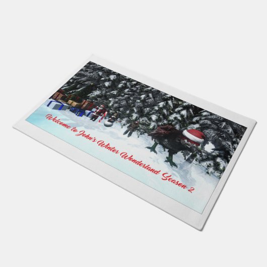 John's Winter Wonderland Season 2 Türmatte Deurmat (Schuin)