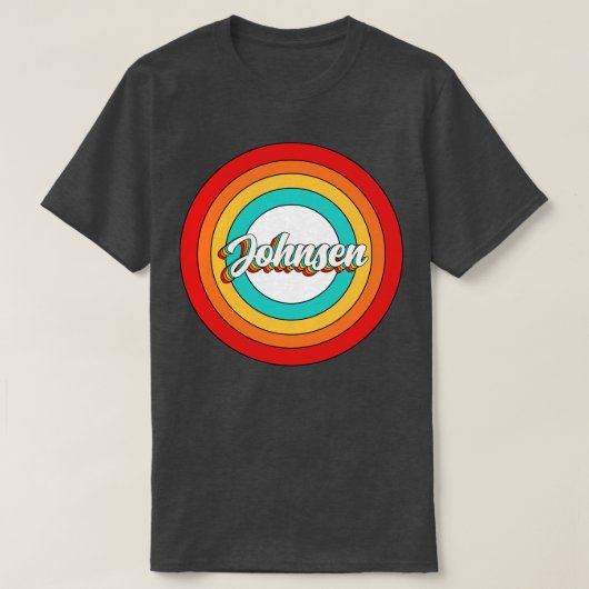Johnsen Naam Shirt Johnsen Circle (Design voorkant)