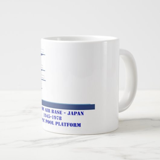 Johnson Air Base Japan Oylmpic Diving Platform Grote Koffiekop (Voorkant rechts)