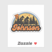 Johnson, Arkansas Sticker (Vel)