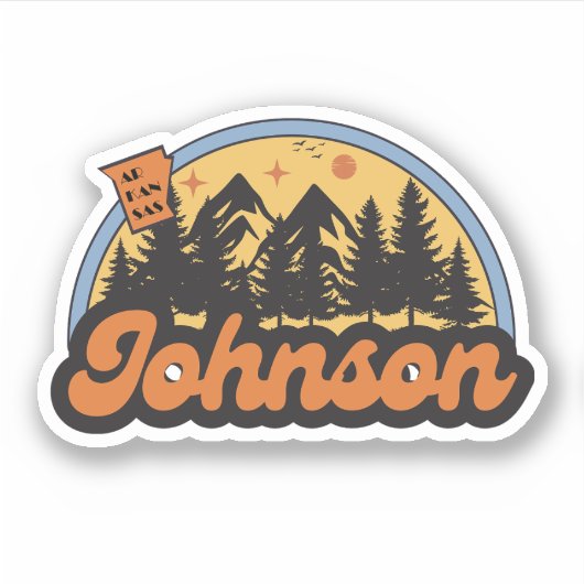 Johnson, Arkansas Sticker (Voorkant)