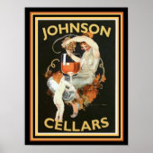 Johnson Cellars  Wine AD 12 x 16 Poster (Voorkant)