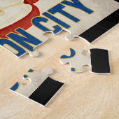 Johnson City Tennessee Apple - Vintage Travel Legpuzzel (Zijkant)