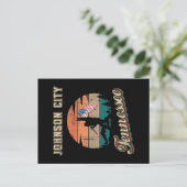Johnson City Tennessee Briefkaart (Staand voorkant)