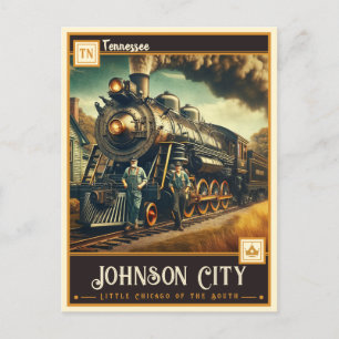 Johnson City, Tennessee    Briefkaart