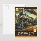 Johnson City, Tennessee | Briefkaart (Voorkant / Achterkant)