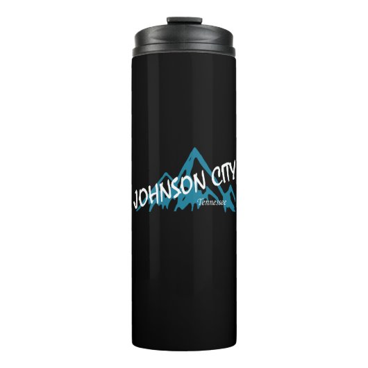 Johnson City Tennessee Mountains Thermosbeker (Voorkant)