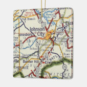 Johnson City TN Keramisch Ornament (Links)