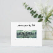 Johnson city TN-postkaart Briefkaart (Staand voorkant)