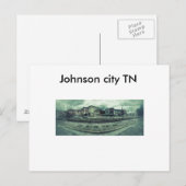 Johnson city TN-postkaart Briefkaart (Voorkant / Achterkant)
