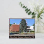 Johnson County Courthouse - Mountain City, TN Briefkaart (Staand voorkant)