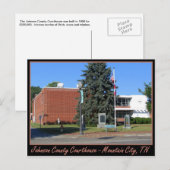 Johnson County Courthouse - Mountain City, TN Briefkaart (Voorkant / Achterkant)