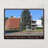 Johnson County Courthouse - Mountain City, TN Briefkaart (Voorkant)