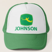 Johnson Deere w. Yellow Trucker Pet (Voorkant)