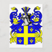 Johnson (Engels) wapenschild Briefkaart (Voorkant)