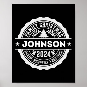 Johnson Family Christmas Poster