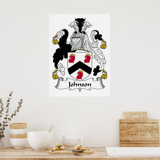 Johnson Family Crest Poster (Keuken)
