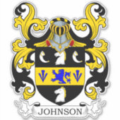 Johnson Family Crest Sticker (Voorkant)